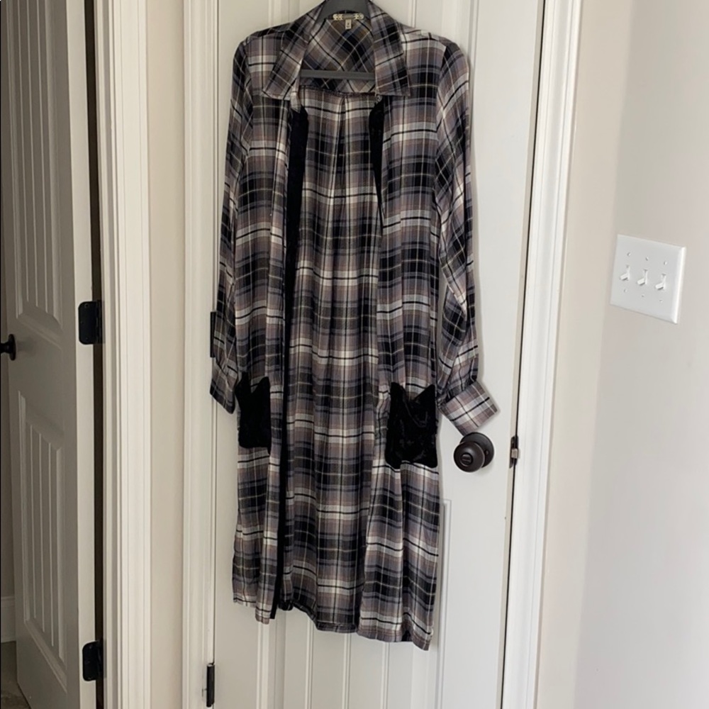 Long flannel